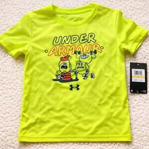 Boys Under Armour Shirt Size 4 NWT